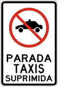 R-10-9 Taxi stop removed