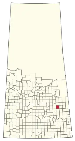 Location of the RM of Insinger No. 275 in Saskatchewan
