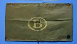 World War II armband worn by resistance members within the National Railway Company of Belgium (NMBS/SNCB)