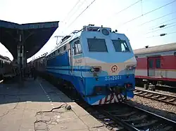 SS8-2001 in Nanjing West railway station