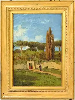 SUMMER LANDSCAPE, ITALY - 1883