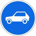 4.4. Route for motor vehicles