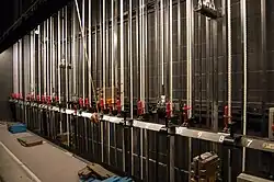 Stagecraft – a locking rail backstage