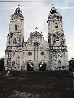 Historic church in Safotu village.