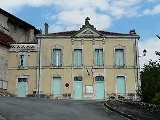 The town hall in Saint-Just