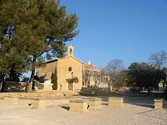 The centre of the village of Saint-Marc