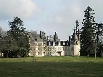The château du Courdray, in Saint-Sulpice-des-Landes
