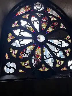 Damage, view from inside (December 2024)