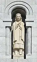 Joseph-Émile Brunet's Kateri Tekakwitha" Basilica of Sainte-Anne-de-Beaupré