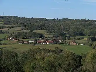 A general view of Salagnac