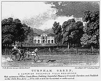 Sale of Linden House, 1831, by the notorious Thomas Griffiths Wainewright[9]