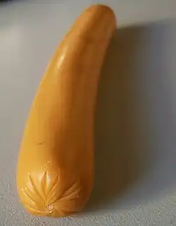 A salmon sausage
