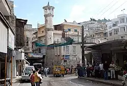 Street scene in Salqin, 2009