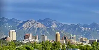Skyline of Downtown Salt Lake City
