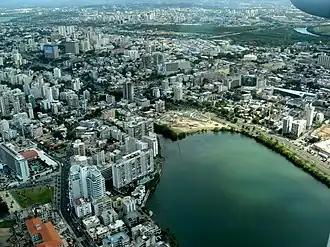 Aerial view of Santurce in 2008