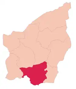 Location of Fiorentino in San Marino