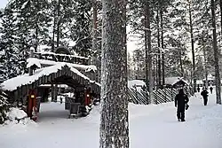 Santa Claus Village at Rovaniemi, Finlnd
