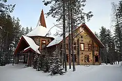 Santa Claus Village at Rovaniemi, Finlnd