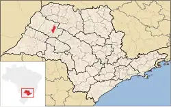 Location of Birigui