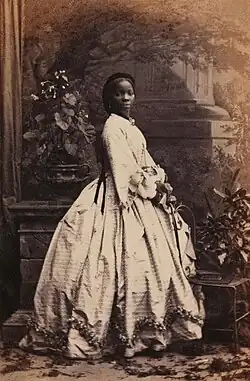 Sarah Forbes Bonetta photographed by Camille Silvy, Great Britain, 1862