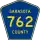 County Road 762 marker