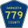 County Road 779 marker