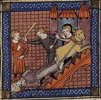 The Martyrdom of Saint Saturninus.