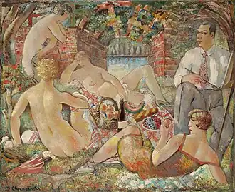 Sava Šumanović - Luncheon on the Grass
