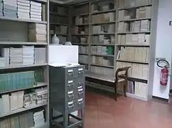 Library of the Deputazione Storia Patria per l'Umbria, Perugia, Italy (photo 2016)