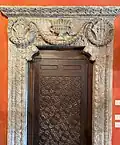 Renaissance-era doorway in the main hall