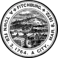 Official seal of Fitchburg, Massachusetts