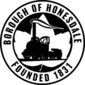 Official seal of Honesdale, Pennsylvania