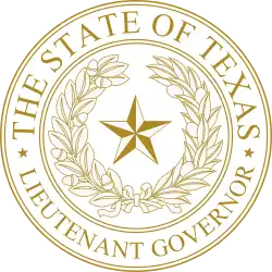 Seal of the lieutenant governor of Texas[16]