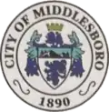 Official seal of Middlesboro, Kentucky