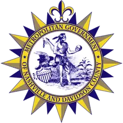 Official seal of Nashville