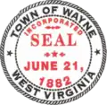 Official seal of Wayne, West Virginia