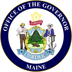 Seal of the governor of Maine[9]