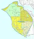 Map of Magnolia