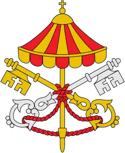 Umbraculum (used by the Vatican City only during sede vacante)