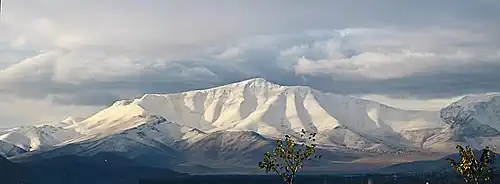Sefidkhani Mountain, located to the west of Arak
