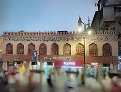 The mosque in 2022, after the newly placed walls were installed