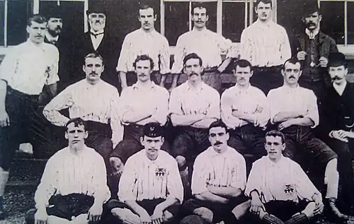 United squad from the 1890–91 season.