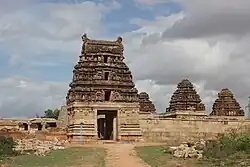 The Shiva temple at Timmalapura was constructed in 1539 CE during the reign of Achyuta Deva Raya