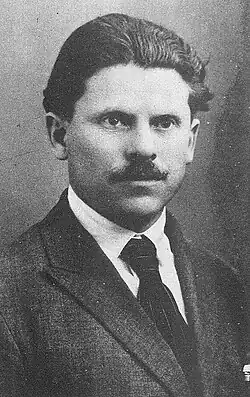 Portrait photograph of Sholem Schwarzbard