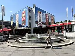 Shopping centre in the centre of the town.