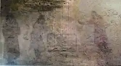 Shoroon Bumbagar mural Karakorum Museum (detail).