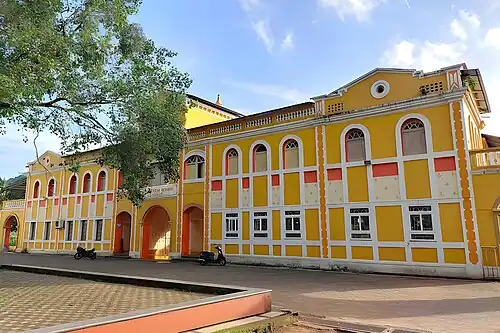 Entrance of the temple premises