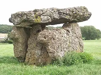 St Lythan's stone burial chamber