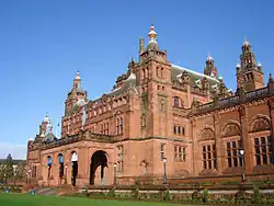The Kelvingrove Art Gallery and Museum.
