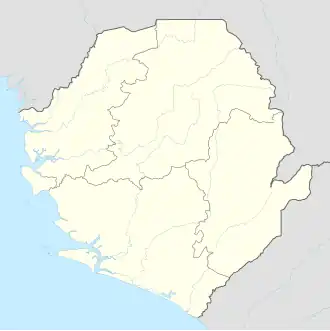 Segbwema, Sierra Leone is located in Sierra Leone